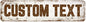 Custom Sign, Custom Street Sign, 11 Font Colors, 13 Font Styles, 4 Hole Options, 22 Sizes, 12x48 Inches, Rust Free DiBound, Fade Resistant, Made in USA by My Sign Center (Rustic)