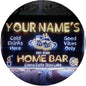 ADVPRO Personalized Your Name Custom Home Bar Beer Established Year Dual Color LED Neon Sign White & Yellow 16 x 12 Inches st6s43-p1-tm-wy