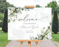 Greenery Wedding Welcome Sign, To The Wedding Of Signs