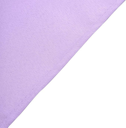Efavormart 70" Lavender Square Polyester Tablecloth for Dining Table, Wedding, Party, Event, Banquet, Restaurant Decoration