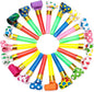 LovesTown 40PCS Party Blowers, Colorful Birthday Noisemakers Birthday Blow Horns Party Whistles New Years Party Noisemakers Party Blowouts