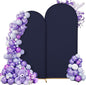 Wedding Arch Cover 7.2FT 6FT Arch Backdrop Cover Spandex Fitted Arch Cover for Round Top Chiara Backdrop Stand Covers for Wedding Birthday Party Baby Shower Banquet Ceremony Decoration
