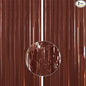 PartyWoo Foil Curtain 2 pcs, 3.3x6.6 ft Metallic Brown Tinsel, Foil Fringe Curtains, Birthday Decorations, Party, Wedding Backdrop