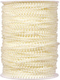 [295Feet] Pearl Beads Garland, 3MM 98 Yards Faux Pearl Beads String Roll Bulk for DIY Craft Wedding Party Christmas Tree Decoration