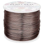 BENECREAT 9 12 15 18 20 Gauge Brown Aluminum Wire (18 Gauge,492 FT) Anodized Craft Making Beading Floral Colored Aluminum Craft Wire for Gem Wrapping, Jewelry Craft Making