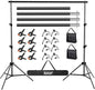Photo Backdrop Stand for Photography 7ft x 10ft Background Stands for Photoshoot Support Kit with Carry Bag for Photo Studio Parties Events Decoration