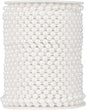 82 Feet Faux Pearl Beads Garland 6mm Craft String Pearls for Wedding Centerpiece Christmas Tree and Flowers Decoration DIY(White)