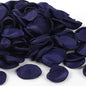 300pcs Navy Blue Silk Rose Petals - Faux for Wedding Decor, Flower Girl, Aisle Scatter, Table Centerpieces, Party, and Anniversary Celebrations