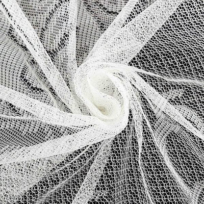 Tableclothsfactory 90" White Premium Lace Round Tablecloth for Banquet Party Wedding Event Home Decor