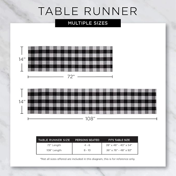 DII Woven Basic Tabletop Collection Chevron Table Runner, 15x72, Teal
