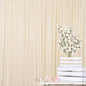ShinyBeauty 20ftx10ft Sequins Fabric Backdrop Curtain-Ivory Backdrop for Photoshoot Beige Glitter Backdrop for Parties Ivory White Photo Backdrop Wedding Decoration