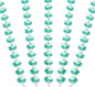 PATIKIL 14 mm Crystal Garland Strands, 98.4 Ft Acrylic Octagon Chandelier Bead Chains String for DIY Craft Wedding Party Home Decorative Jewelry Making, Blue