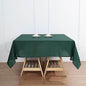 Efavormart 70" Square Linens Hunter Emerald Green Wholesale Linens Polyester Square Linen Tablecloth for Wedding Party Restaurant