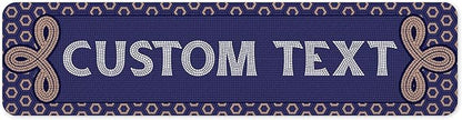 Custom Sign, Custom Street Sign, 11 Font Colors, 13 Font Styles, 4 Hole Options, 22 Sizes, 12x48 Inches, Rust Free DiBound, Fade Resistant, Made in USA by My Sign Center (Fauxsaic 1)