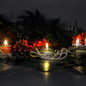 WGV Sturdy Tea Light Votive Candle Holder 3" W, Clear Heavy Thick Chubby Plate Bowl Glass, Small Accent Decor, 24 Pieces