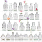 30 Pcs Bud Vase Set, Vases for Centerpieces, Cute Glass Bud Vases in Bulk, Small Vases for Flowers, Mini Vase Set for Wedding Decorations, Home Table Flower Décor