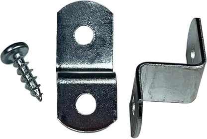 Canvas Clips for Picture Framing screws included 15 per pack ( Choose your offset size ) by E.H.C. (3/8" offset)
