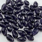 200pcs 3x5mm Teardrop Crystal Glass Beads for Jewelry Making, Faceted Vertical Hole Teardrop Glass Spacer Beads for Wind Chimes Bracelet Earring Necklace DIY Craft(Violet)