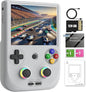 RG406V Handheld Game Console Preloaded Games RG 406V 4-inch IPS Multi-touch Screen Retro Game Console 128G UFS2.2 Android 13 Retro Emulator RG406V 5500mAh Battery 1080p DP Output WIFI Bluetooth Gray