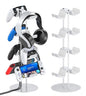 Kytok Gamer Gifts, Headset Stand 4 Tiers with Cable Organizer, Controller Stand Compatible with PS5/Xbox/Nintendo Switch/PS Portal/PS4, Headset Holder & Controller Holder