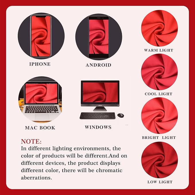 10ft x 10ft Burgundy Backdrop Curtains for Parties, Fabric Satin Background Curtain with Rod Pockets for Weddings, Birthday, Baby Shower, Photography, Graduation Party Backdrop Drapes, 2 Panels