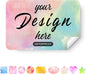 Custom Personalized Labels - Rectangle 4"x3" With Any Design, Image, Logo, Text - 100 Thank You Stickers for Business (Customized)