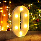 Light Up Letters O,LED Sign Marquee Letters 26 Alphabet for Party Birthday Name,Wedding,Christmas Decorations,Personalized Name Sign Letter for Centerpieces Table and Wall Decor