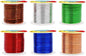 Mandala Crafts 10 Gauge Anodized Aluminum Craft Wire for Jewelry Making - 120 FT Colored Flexible Silver Copper True Blue Brown Red Kelly Green Wire - Bendable for Bonsai Armature Crafting Sculpting