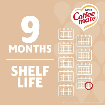 Nestle Coffee mate Coffee Creamer, Original, Liquid Creamer Singles, Non Dairy, No Refrigeration, 0.375 fl oz Tubs (Pack of 360)