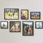 Mixtiles Official - Custom Photo Tiles - Personalized Printed Photos - Magnetic Wall Frames - Adhesive Sticker, No Nails - Various Sizes and Frames - wild-visual-7-Tile - Black Frame
