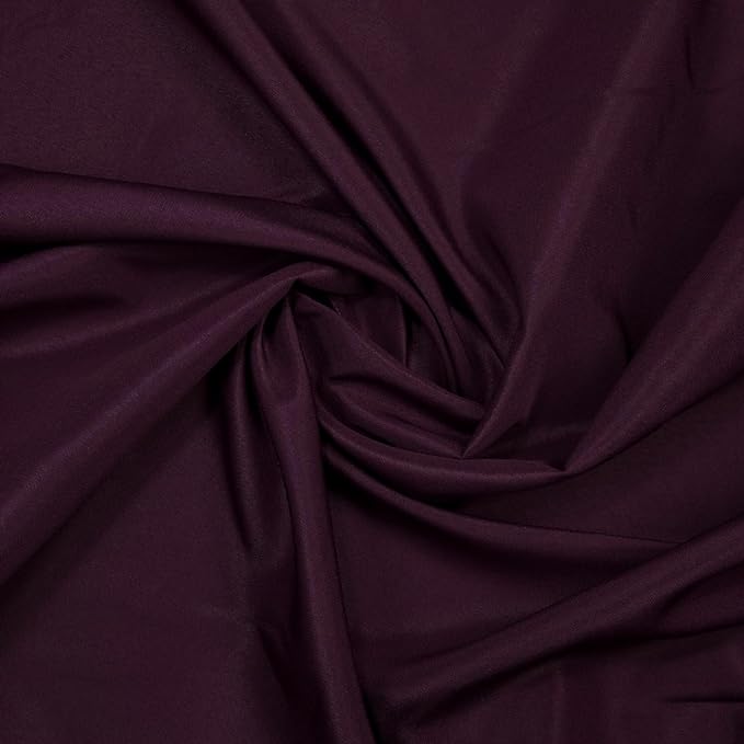 Gee Di Moda Rectangle Tablecloth - 60 x 126 Inch Eggplant Table Cloth for 8 Foot Rectangle Table - Heavy Duty Washable Fabric - for 8 Ft Buffet Table, Holiday Party, Dinner, Wedding & Baby Shower