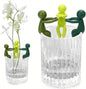 3-pcs Plant Propagation Buddy, Plant Cutting Holder for Stems, Sprouts and Shoots, Plant Propagation Friends for an Indoor Garden or a Plant Propagation Station (3, Green)