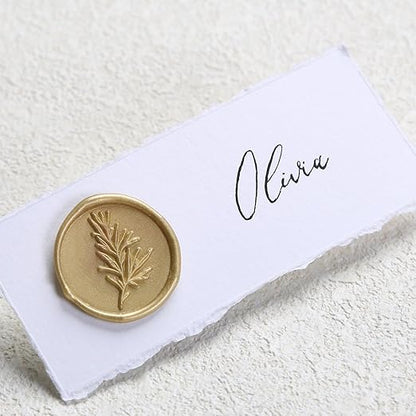 UNIQOOO Glue Gun Sealing Wax Sticks for Wax Seal Stamp - Prosecco Metallic Light Gold, Great for Wedding Invitation, Card Envelope, Snail Mail, Wine Package, Christmas Gift Ideas, Pack of 8