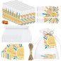 50 PCS Here Comes The Sun Baby Shower Lip Balms Bulk Gift for Guests,Thank You Gifts Sun Birthday Supplies Stuffers,Favors Boys Girls Games Neutral Gender Reveal Thanksgiving Party Favors (Sun)