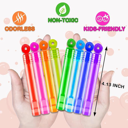 Halloween Bubbles Party Favors Supplies for Kids,20-300 Pack Mini Bubble Wand Toys for Toddler, Goodie Bag Stuffers Fillers Treats Non Candy,Small Pinata Birthday Classroom Camping Gifts for Boy Girl