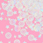 xo, Fetti Disco Ball Foil Confetti - 200 pc | Bachelorette Party Decoration, Cute Birthday Table Decor, Groovy Engagement Decor, Bridal Shower Supplies