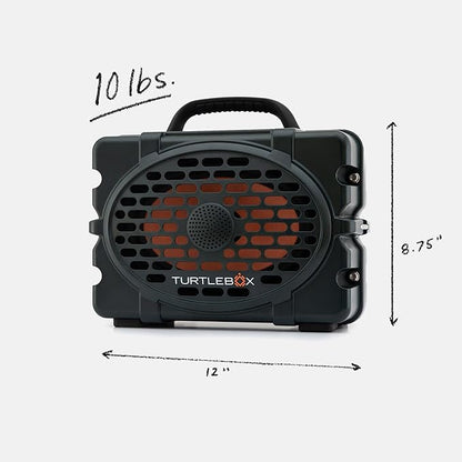 Turtlebox Original Gen 3: Portable Outdoor Bluetooth Speaker – Ultra-Loud (120dB), Waterproof (IP67), Rugged, Impact-Resistant, 3-Day Battery | Party Mode: Unlimited Pairing Stereo, Green/Yellow