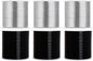 Mandala Crafts 10 Gauge Anodized Aluminum Craft Wire for Jewelry Making - 120 FT Colored Flexible Silver Black Wire - Bendable for Bonsai Armature Crafting Sculpting