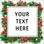 100-1000pcs Custom Stickers Merry Christmas Stickers Personalized Labels Adhesive Xmas Decorative Envelope Seals Stickers for Cards Gift Boxes(VSquare-3)