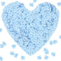 1000Pieces Rose Petals, Artificial Flower Petals Fake Rose Petals Silk Red Rose Petals for Romantic Night,Wedding,Proposal Anniversary Flower Decorations (Light Blue)