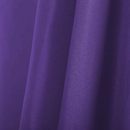 Ascoza 2pack 60x120 Inch Purple Rectangular Tablecloth 6 Feet Table Cloth in Polyester Fabric for Wedding/Banquet/Restaurant/Parties