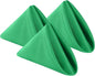 Cupuamon Cloth Napkins 20x20 inch Washable Polyester Dinner Napkins Soft Table Napkins for Wedding Party Dining Banquet(Emerald,25PCS)