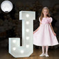Marquee Letters 3 Feet Tall Large Light Up Letters Baby Shower Decorations Wedding Engagement Proposal White Party Decorations Marry Me Sign Big Cardboard Backdrop J