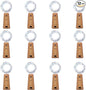 12 Pack 20 LED Wine Bottle Cork Lights, Fairy Mini String Lights Copper Wire, Battery Operated Starry Lights for DIY, Christmas, Halloween, Wedding, Party, Indoor&Outdoor (12 Pack, Cool White)