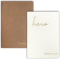 Wedding Vow Books His and Hers, Wedding Registry Gifts Ideas for Bride & Groom,Wedding Essentials