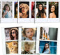 6Pack Magnetic Refrigerator Picture Frames fit 2PCS Mini 2x3 Pictures Collage, Acrylic Photo Frame Compatible with Fujifilm Instax Polaroid Mini for Home Office Fridge/Locker (Clear, 2x3*2 Picture)
