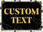 Custom Sign, Custom Street Sign, 11 Font Colors, 13 Font Styles, 4 Hole Options, 22 Sizes, 36x48 Inches, Rust Free DiBound, Fade Resistant, Made in USA by My Sign Center (Marble Tile)