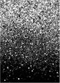 WOLADA Black and Silver Backdrop Silver Glitter Backdrop for Photography Wedding Birthday Baby Shower Party Photo Studio 5x7FT FW18