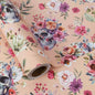 Aimyoo Gothic Wrapping Paper Roll, 17 Inch X 33 Fee Skull Floral Berry Design Gift Wrap Paper for Mother's Day, Birthday Bridal Shower