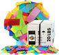 Ultimate Confetti, Multicolor Biodegradable Confetti - Rectangular Fluttering Tissue Paper Confetti for Cannon and Launcher use – Best for Gender Reveal, Parties, Concerts and Weddings - 20 lb, 320 oz